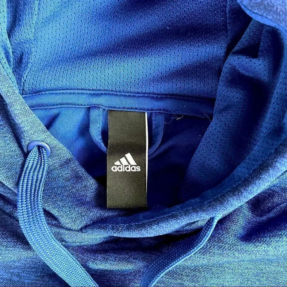 Adidas Blue Climawarm hoodie